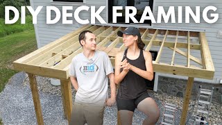 We Framed a Deck with ZERO EXPERIENCE (Deck Build Ep. 2)