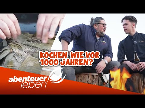 Kochen wie vor 1000 Jahren!? URIGES Experiment im BAYERISCHEN WALD! | Abenteuer Leben