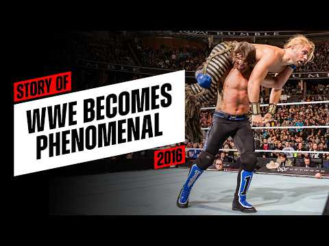 Story of AJ Styles’ first year in WWE (2016)