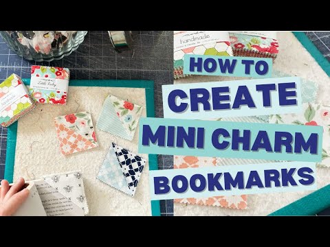 Mini Charm Pack Project 5 MIN OR LESS Quick and Easy Sewing #sewingtutorial #handmade