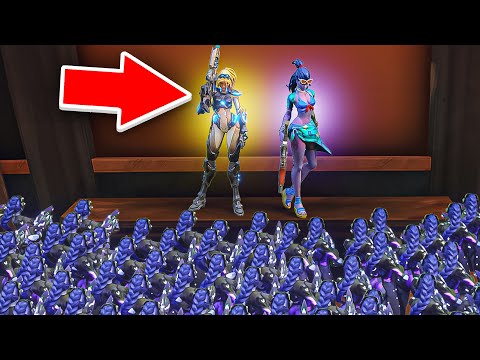2vs10 WIDOWMAKER Challenge in Overwatch 2 - Who wins?!