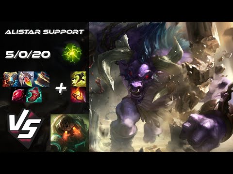 SUPPORT Alistar vs Nautilus - EU Grandmaster Patch 25.18
