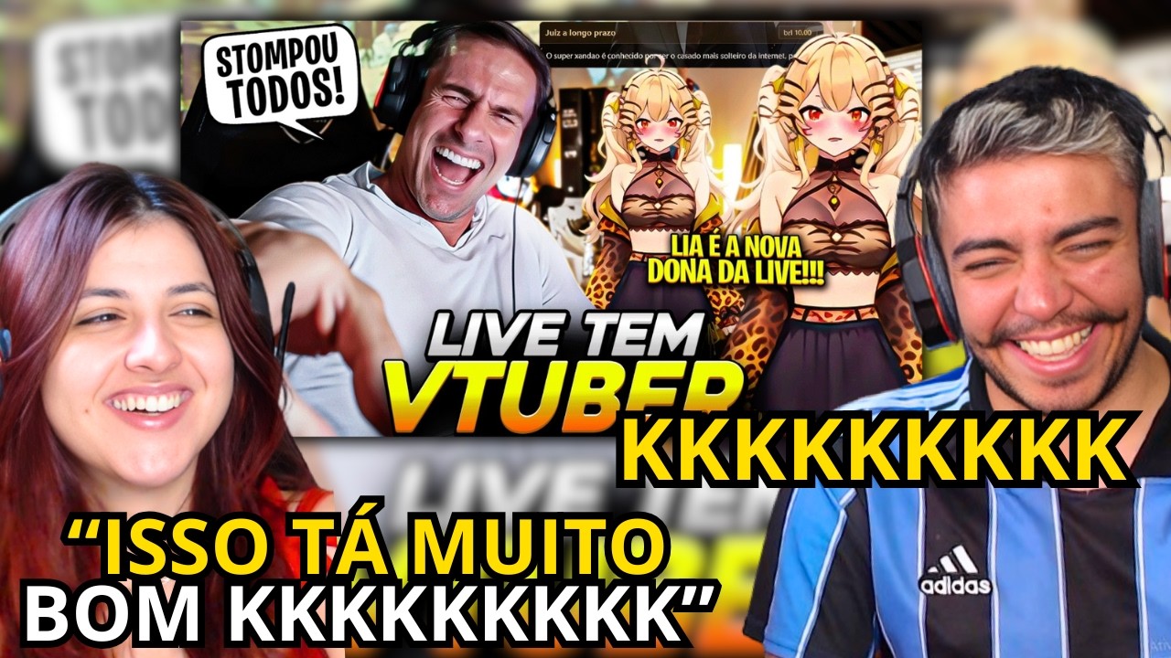 XANDÃO COLOCOU uma ASSITENTE de IA na LIVE e o CHAT não PERDOOU | REACT