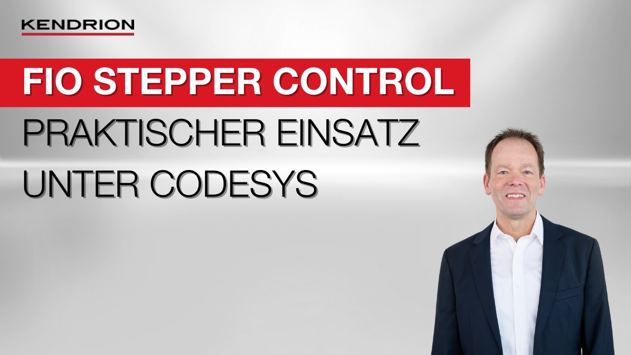 CODESYS Tutorial: FIO Stepper Control Teil 2 - Praktischer Einsatz unter CODESYS