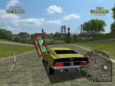 Ford Racing 2 Hard Walkthrough Part 9 - Ford Challenge: Movie Stars - '73 Ford Mustang Mach 1