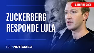 ICL NOTÍCIAS 2 - 14/01/25 - META APRESENTA EXPLICAÇÕES, MAS AGU FALA EM “GRAVE PREOCUPAÇÃO”