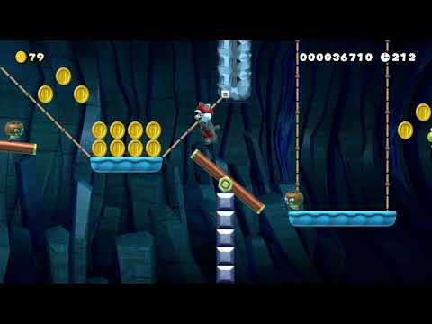 the cave of the hanging platform by JoniPlani 🍄 Super Mario Maker 2 ✹Switch✹ #apj