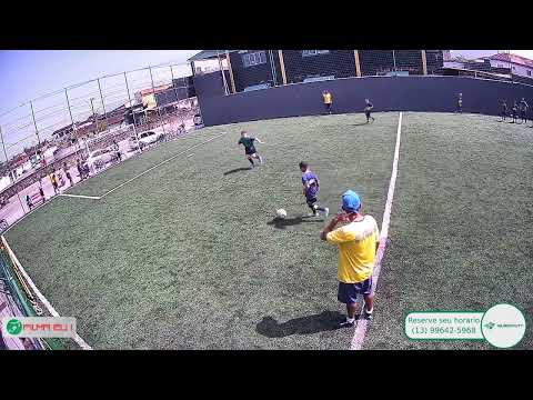Rafinha fazendo gol no treino do Boca júnior de Praia Grande SP