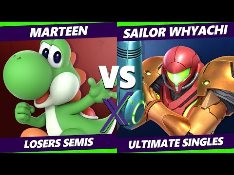 S@X 362 Online Losers Semis - marteen (Pit, Yoshi) Vs. Sailor Whyachi (Samus) Smash Ultimate - SSBU