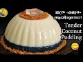 💯Perfect Tender Coconut Pudding|ഇനി Sale ചെയ്യാം| Tender Coconut Pudding|Pudding recipe in Malaya