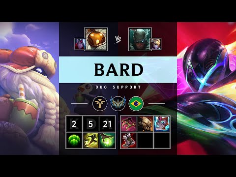 Bard Support vs Pyke - BR Challenger Patch 25.08