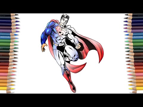 EPIC SUPERMAN Coloring Pages | Ultimate Superman | Last Summer - Stronger - You And Me [NCS Release]