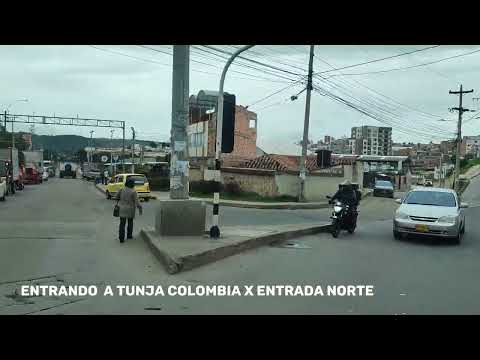 Pasando por Tunja Boyaca Colombia - Entrada Norte