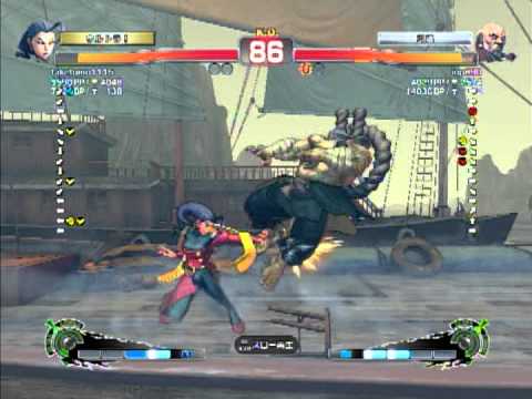 SSF4 AE taketomo（rose）vs iop890（gouken）.mpg