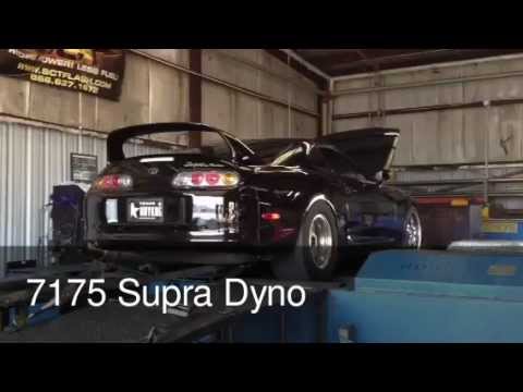 7175 Toyota Supra on the dyno and highway - 1000hp