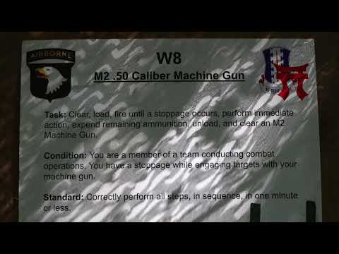 Weapons Lane 8 - M2 - EIB Instruction