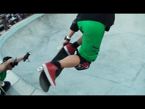 Christian Hosoi hip transfer @ 120fps - Empty Pools