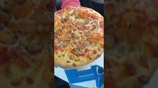 Pizza Hut or dominos? 😱😱 | Barbecue Chicken pizza from Dominos #shorts