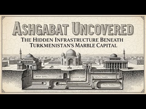 Ashgabat Uncovered: The Hidden Infrastructure Beneath Turkmenistan’s Marble Capital