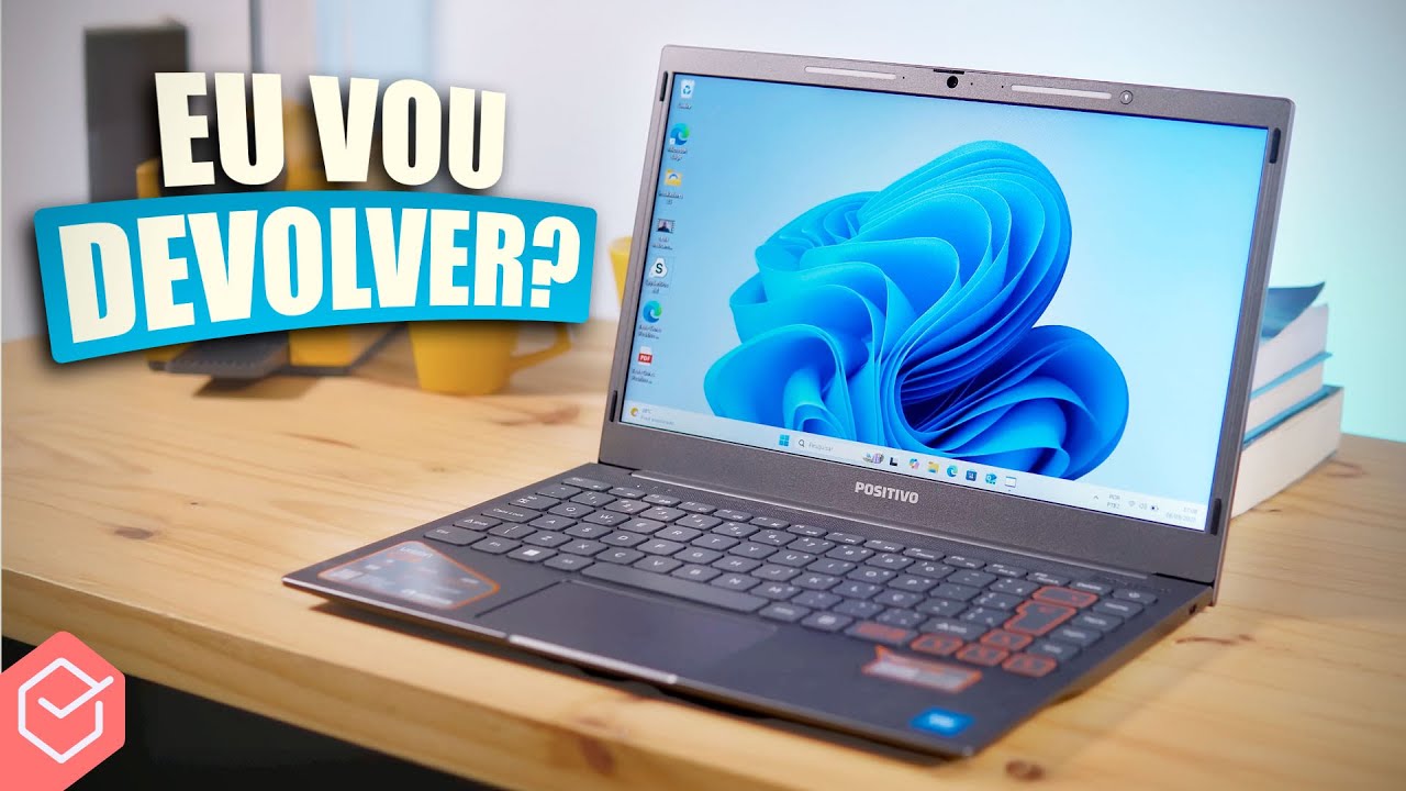 Miniatura da avaliação em vídeo de Notebook Positivo Vision C14 Lumina BAR Celeron 8GB 128GB eMMC 14 Polegadas Linux