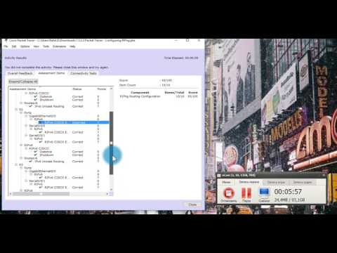 7.3.2.3 Packet Tracer - Configuring RIPng