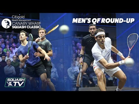 Squash: Canary Wharf Classic 2019 - Quarter Final Roundup