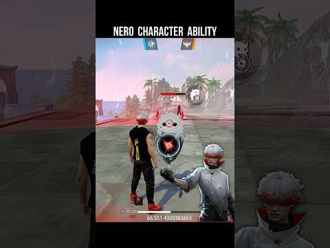 Nero Character Ability Test 🔥 Free Fire New Character Nero Skill | Nero Character in FF