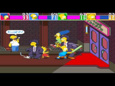Let's Play The Simpsons Co Play with Friends Part 2