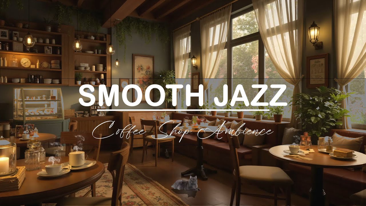 Positive Cafe Jazz Music - Smooth Coffee Shop Ambience  & Relaxing Piano Jazz for Great Moods