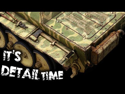Let's Paint Some Panzer Tools, Exhaust, Periscopes And Other Details | Rutscher | Das Werk 1/35