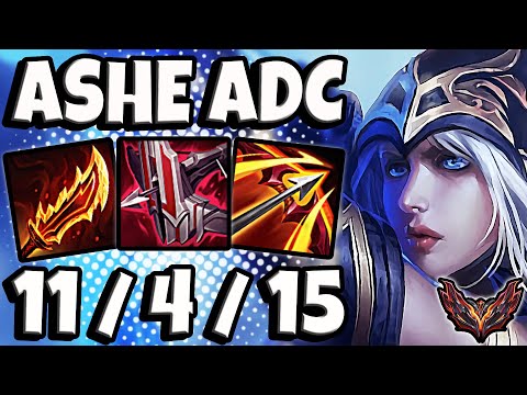 Ashe vs Kalista [ ADC ] Lol Korea Master Patch 12.11 ✅