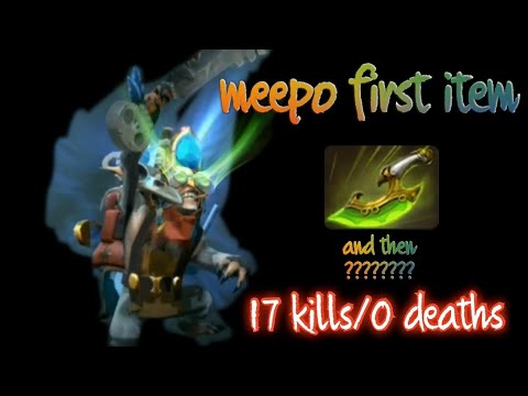 Dota 2 - meepo top 1 build worldwide patch 7.33c