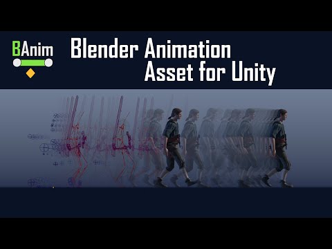 BAnim: Blender to Unity Animation Tools