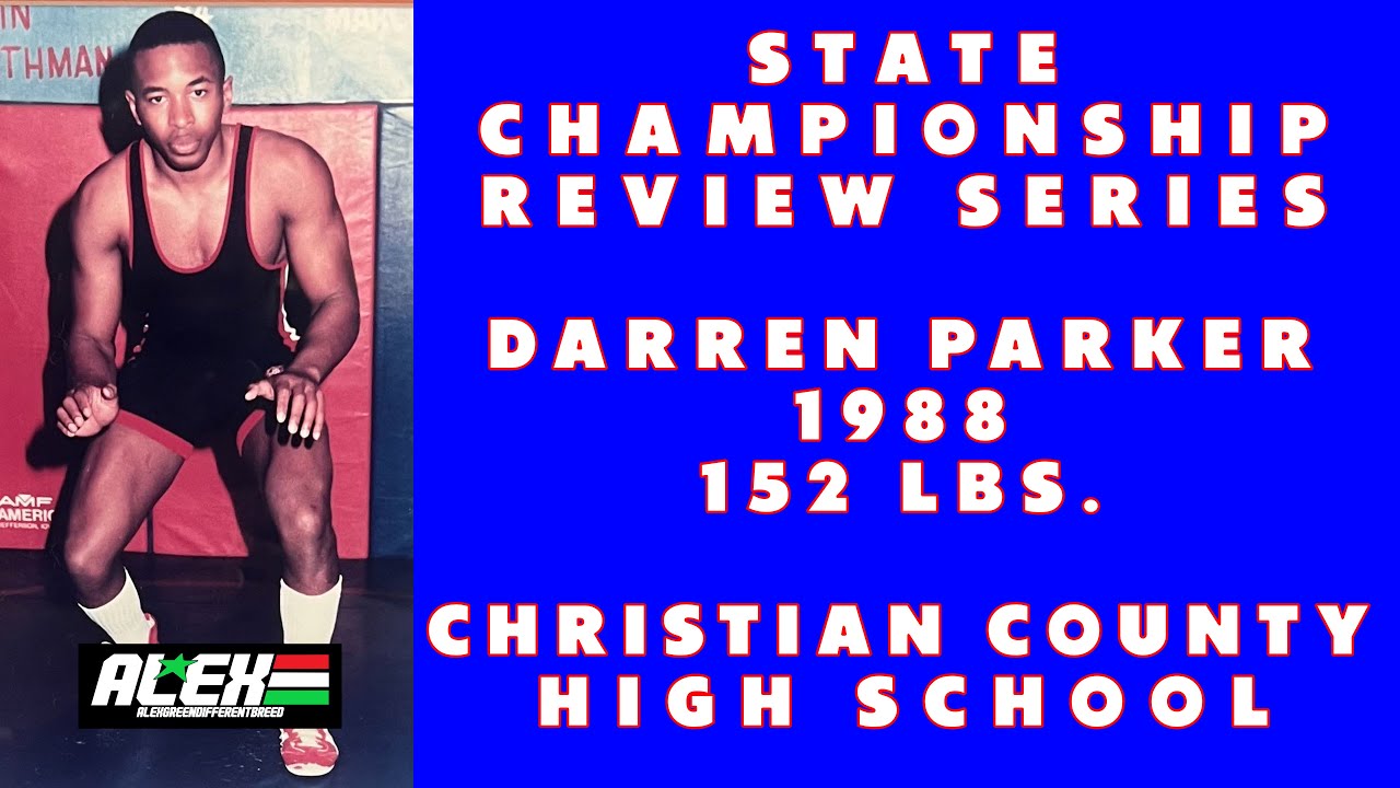 State Wrestling Championship match review w/ Darren Parker (Christian County; 1988 152 lbs.)