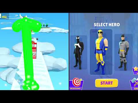 Top Hero Games Collection: DNA Evolution, Join Blob Clash 3D & More!