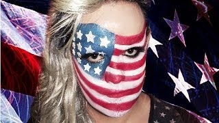 Ke$ha - Fourth of July - Makeup Tutorial!
