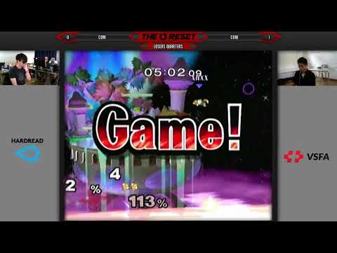Cone (Fox) vs Coni (Fox), Melee Losers Quarters @TheReset #4
