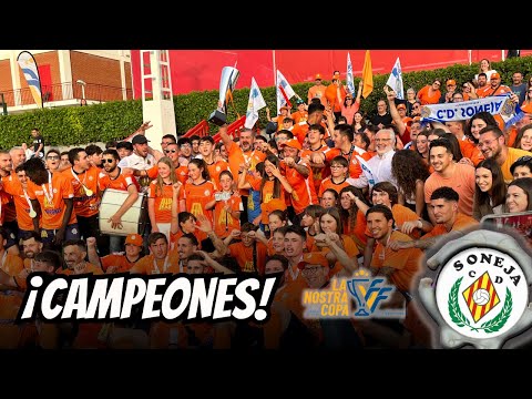 ¡El CD SONEJA CAMPEÓN de COPA! 🏆🥳
