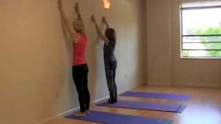 Wall Sun Salutation I