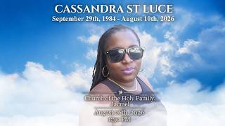 Funeral Service of Cassandra St Luce