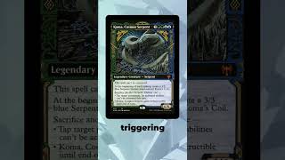 Why include Koma, Cosmos Serpent in your deck? #mtgstrategy