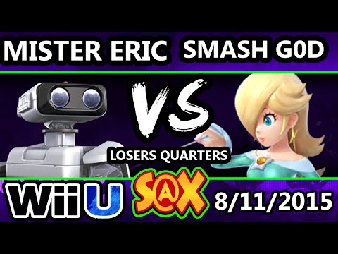S@X 110 - Mister Eric (ROB) Vs. VGz | Smash God (Rosalina) SSB4 LQ - Smash Wii U - Smash 4