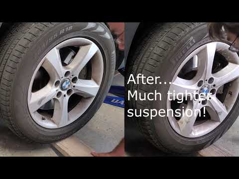 2013 X5 E70 Front Strut replacement installation with Bilsteins