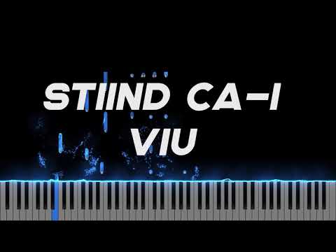 El ne-a iubit - Stiind ca-i viu - Instrumental Pian - Negativ Pian - Tutorial