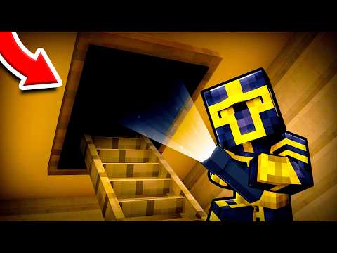 I FOUND A SECRET ATTIC IN MASSI'S HOUSE IN MINECRAFT 😱