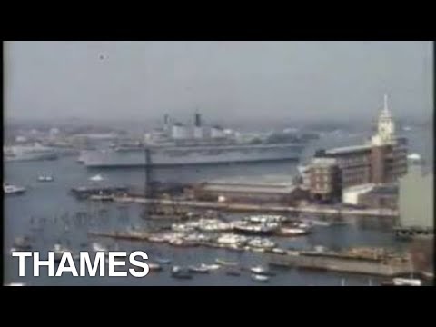 Royal Naval Fleet leaves Portsmouth | Falklands War | TV Eye | 1982