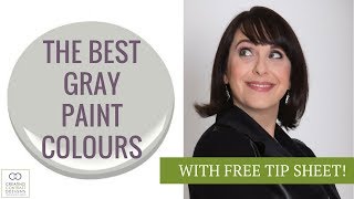 Best Gray Paint Cololurs by Benjamin Moore