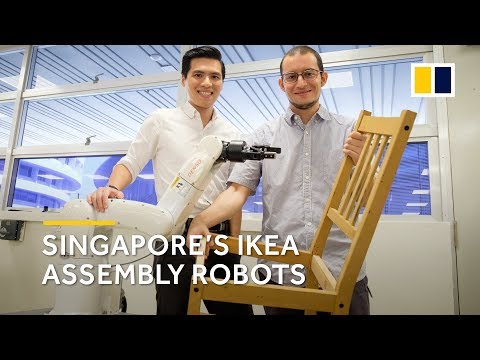 This Singapore-made robot can assemble IKEA furniture in 20 minutes