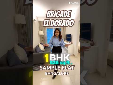 Brigade El Dorado | 📞 7738888141| Luxury 1 BHK Sample Flat Video | Aerospacepark | North Bangalore |