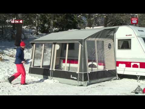 Vintercamping med Isabella Universal 360-fortelt